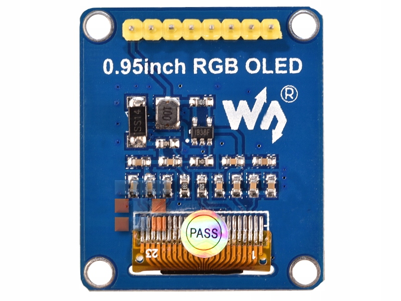 Wyświetlacz OLED SSD1331 0,96'' RGB SPI - Idealny do Projektów! DIV Stan opakowania oryginalne