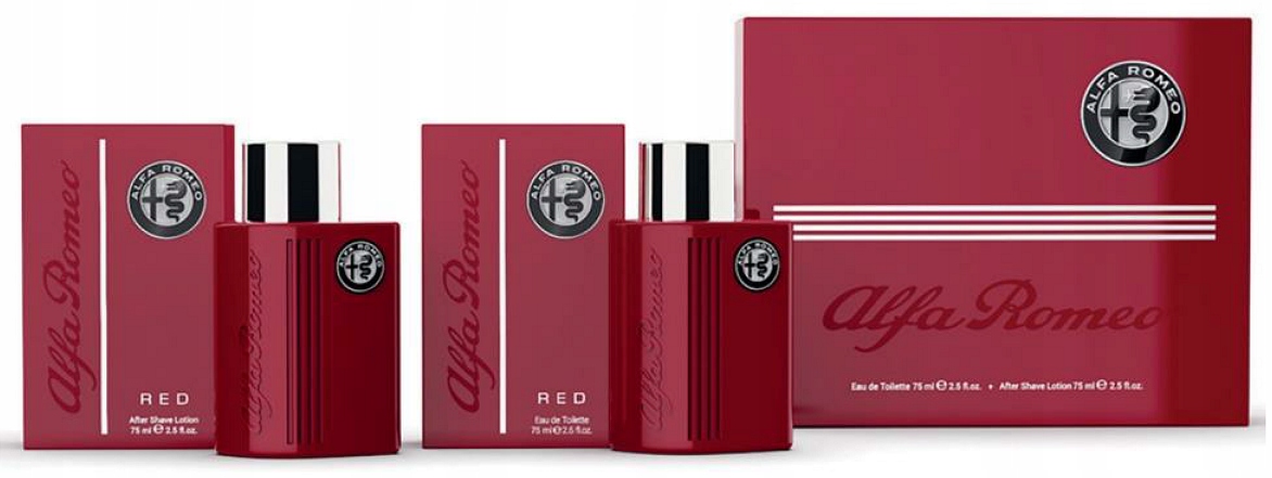 Alfa Romeo Red Zestaw Upominkowy Dla Panów