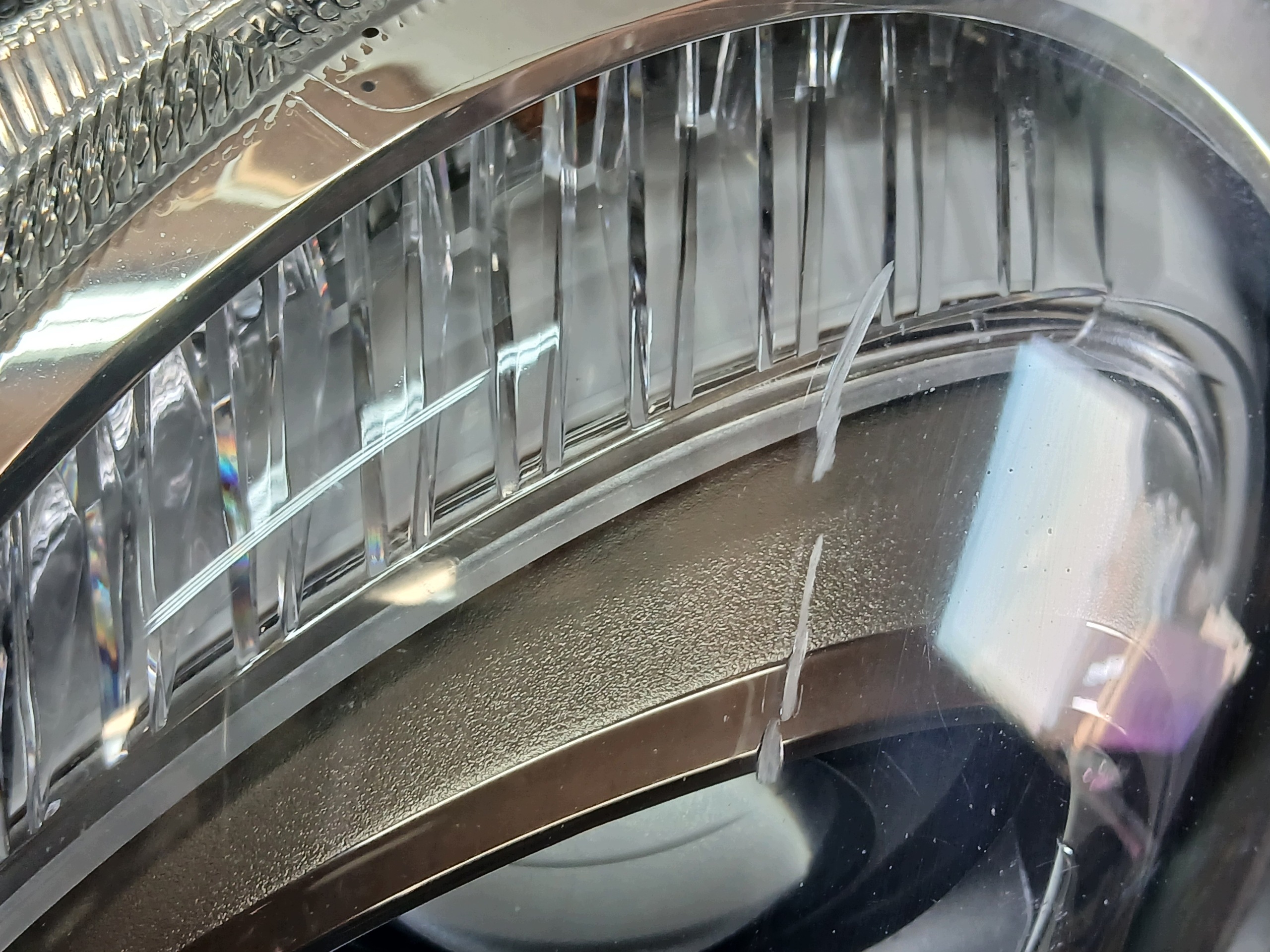 light front left FIAT 500 and 1 LIFT lens