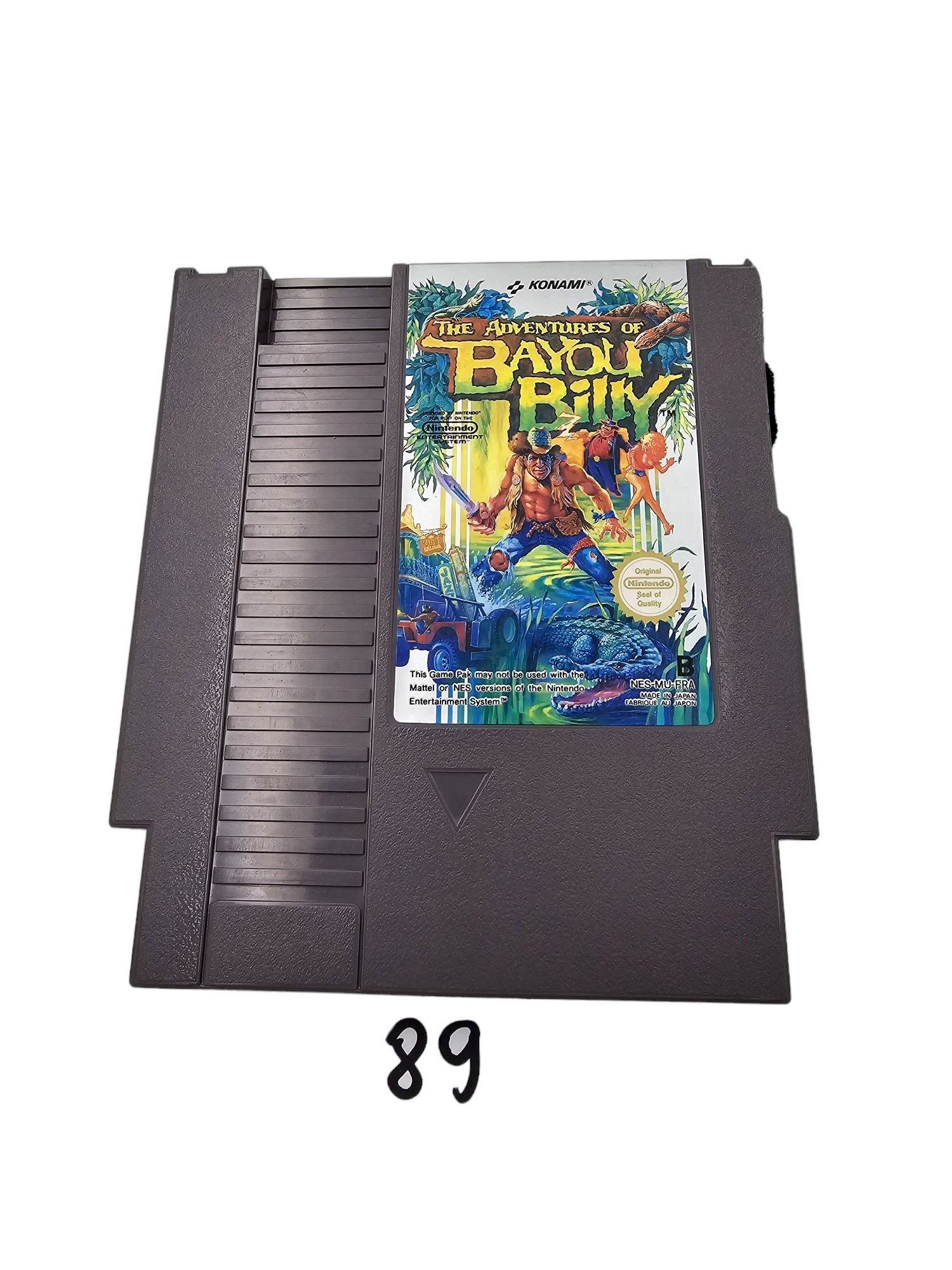 NINTENDO NES THE ADVENTURES OF BAYOU BILLY ORYGINAŁ