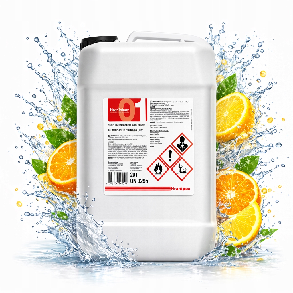 Prostriedok na ručné čistenie nábytku od lepidla a fixiek Hraniclean 01 20 l