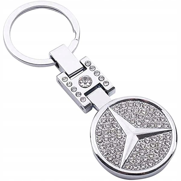 

Brelok Breloczek Mercedes Cyrkonie metalowy