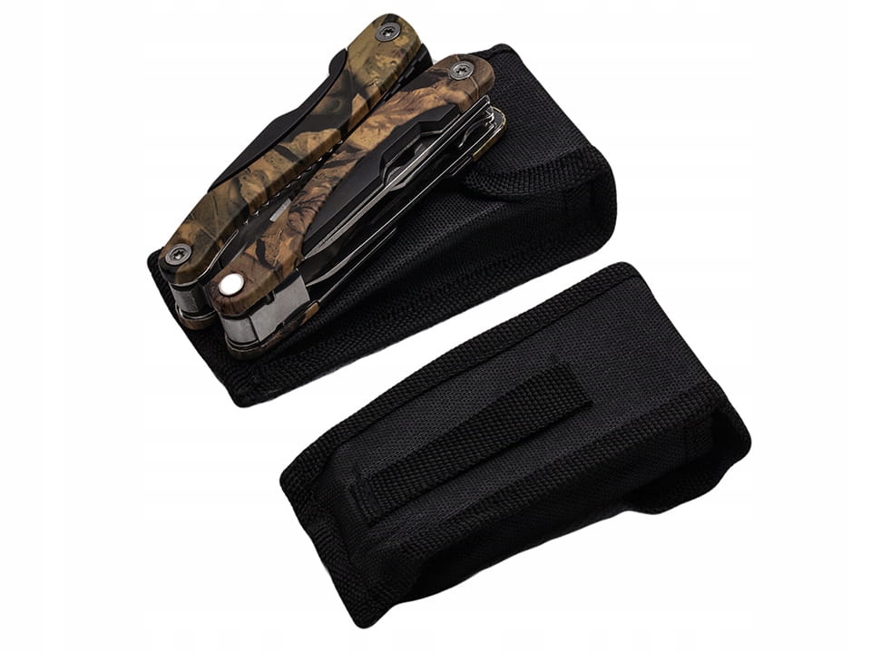 MULTITOOL NÓŻ KOMBINERKI SCYZORYK ETUI MT018C Liczba ostrzy 2