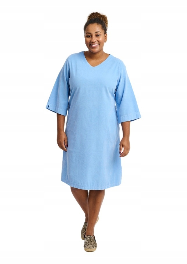 Krásné Bavlna Bavlněné Šaty V610 48