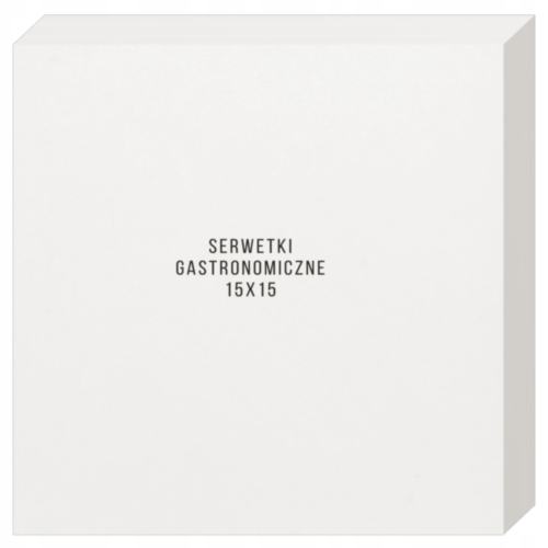 SERWETKI PAPIEROWE JEDNORAZOWE GASTRO 500 SZT EKO Typ serweta (serwetka)