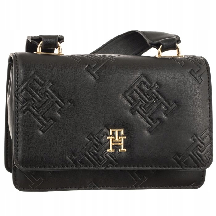 Tommy Hilfiger dámská kabelka s logem, černá