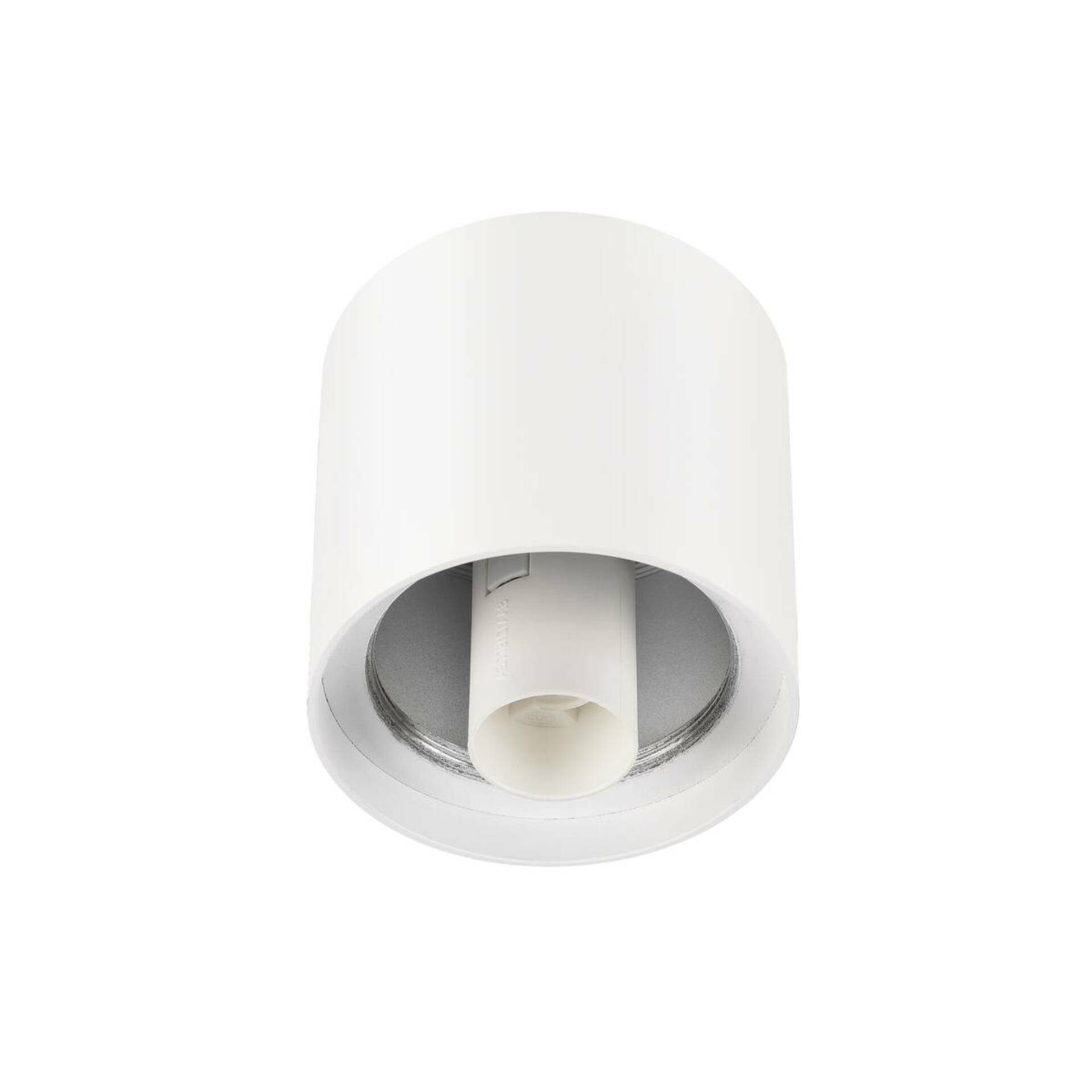 Stropné svietidlo Slv Varyt biela E14 IP44 kov 6W