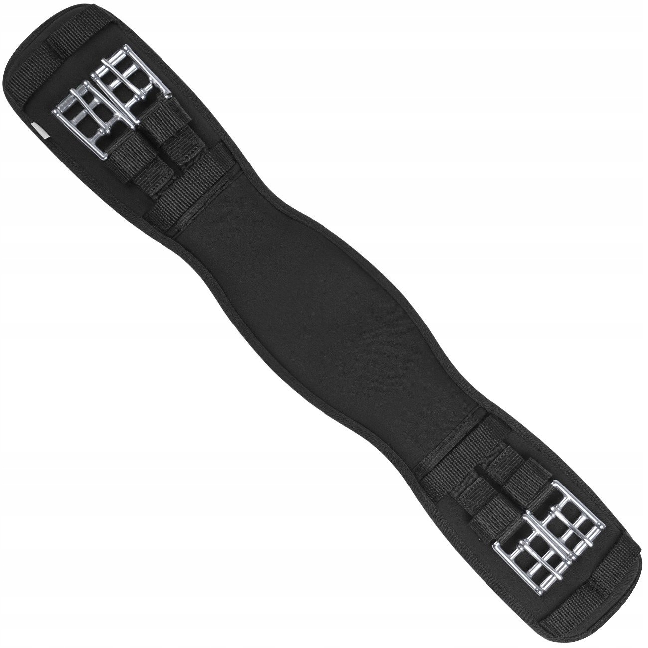 Pásek pro koně York Memory, jezdecký, černá barva, velikost 75 cm