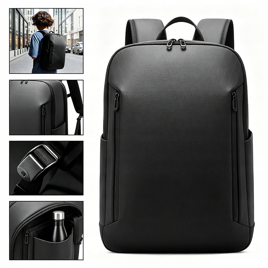 Batoh s prostorem pro notebook 15.6" do práce, prostorný, funkční, městský