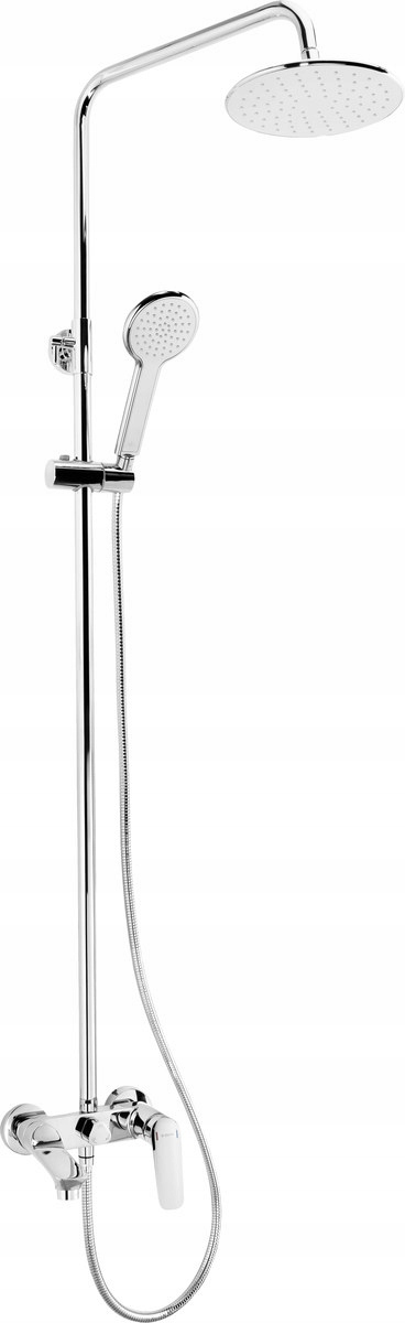 Dešťová sprcha s vanovou baterií Coriander, chrom