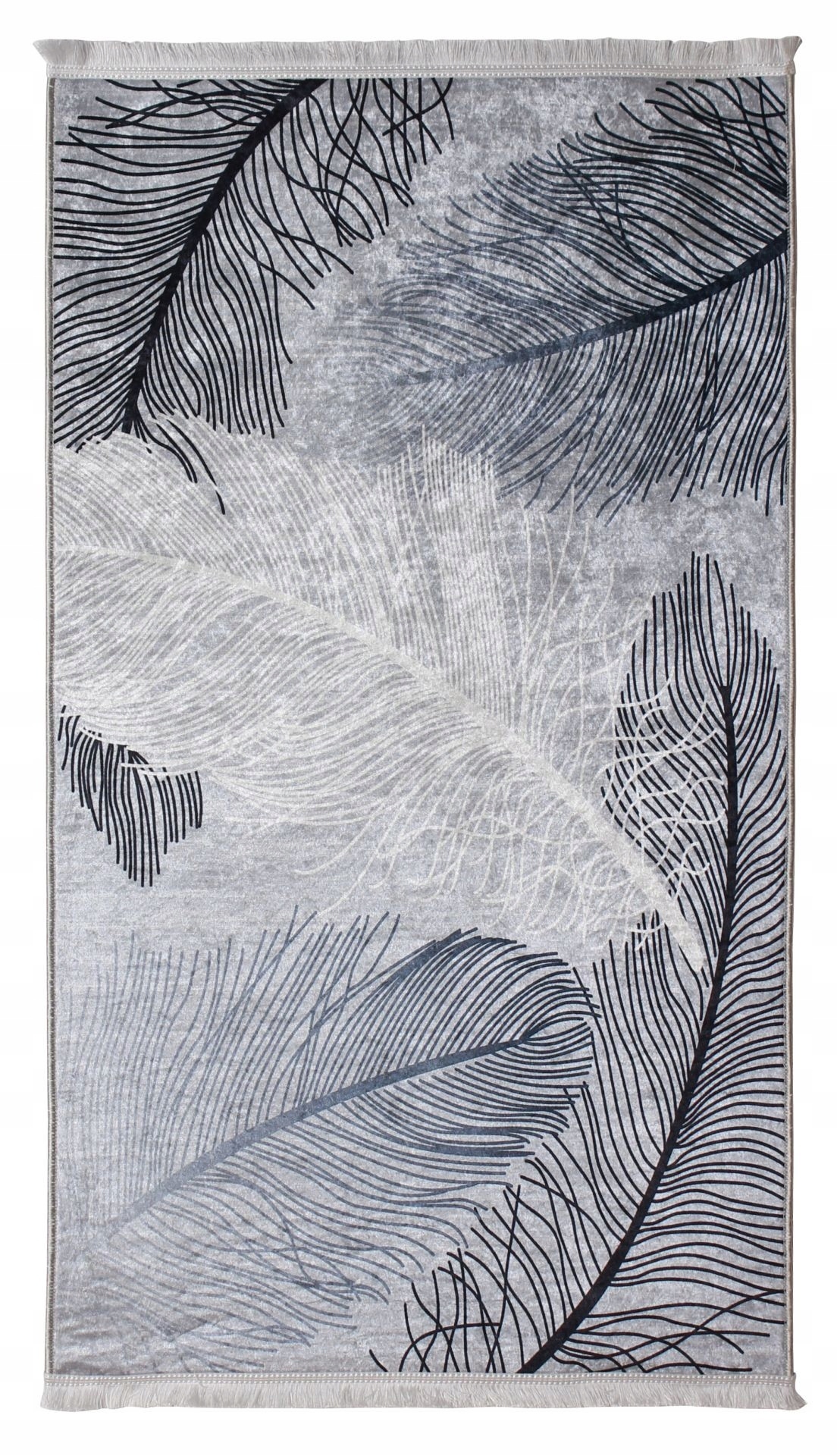 Dywan drukowany Sava, petra 80x140cm, kol. szary pióra 5903754817908