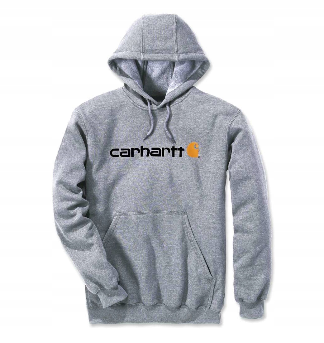 

Carhartt bluza z kapturem szara kangurka z logo S