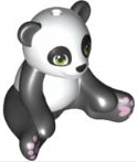 

Lego 16674pb02 Miś Panda Nowy (2g)
