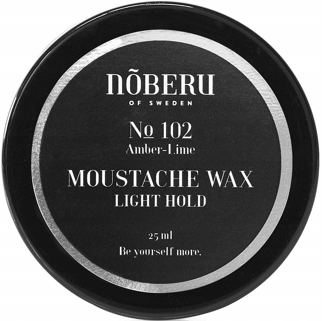 Noberu Moustache Wax Light Hold lehký vosk na vousy 25 ml