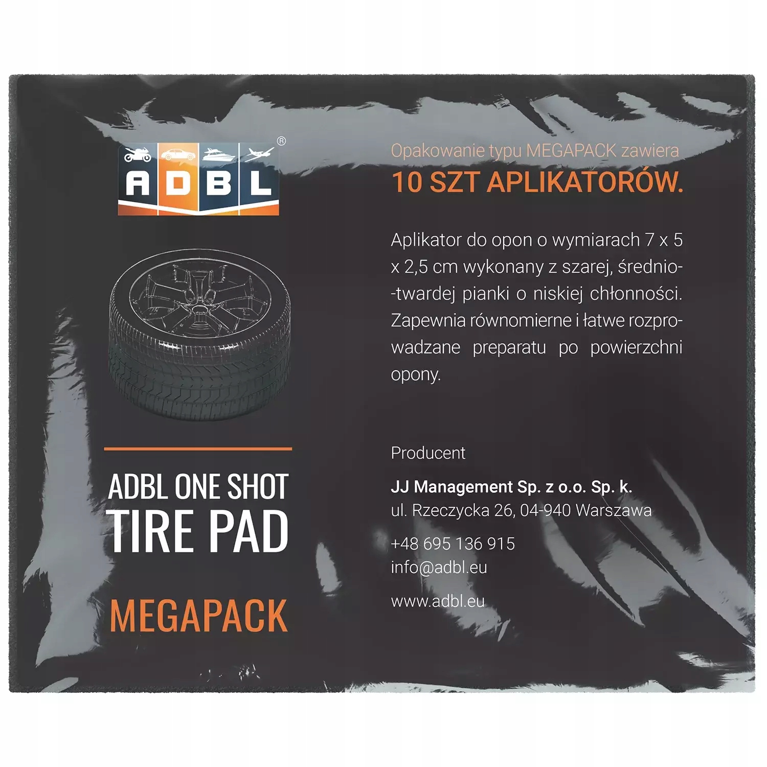 Adbl One Shot Tire Pad Megapack 10 sztuk
