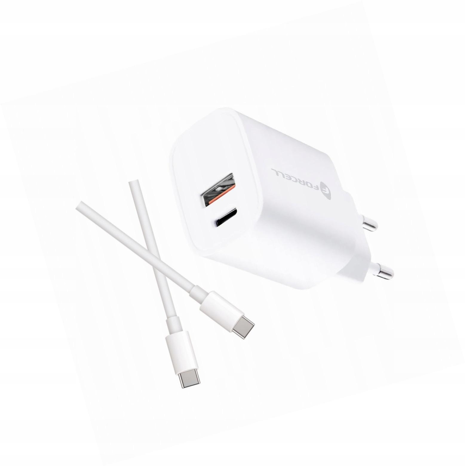 Szybka ładowarka 30W 2 wejścia z kablem Usb-c do Motorola Moto G100