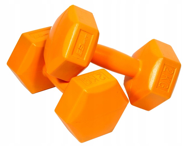 

Kompozytowe Zestaw Hantli pomarańczowe 2 x 2 Kg