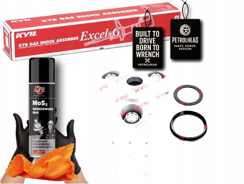 Polštář Tlumiče Přední L Citroen Jumper Fiat Duc #Petrolhead Pro+ Kit1