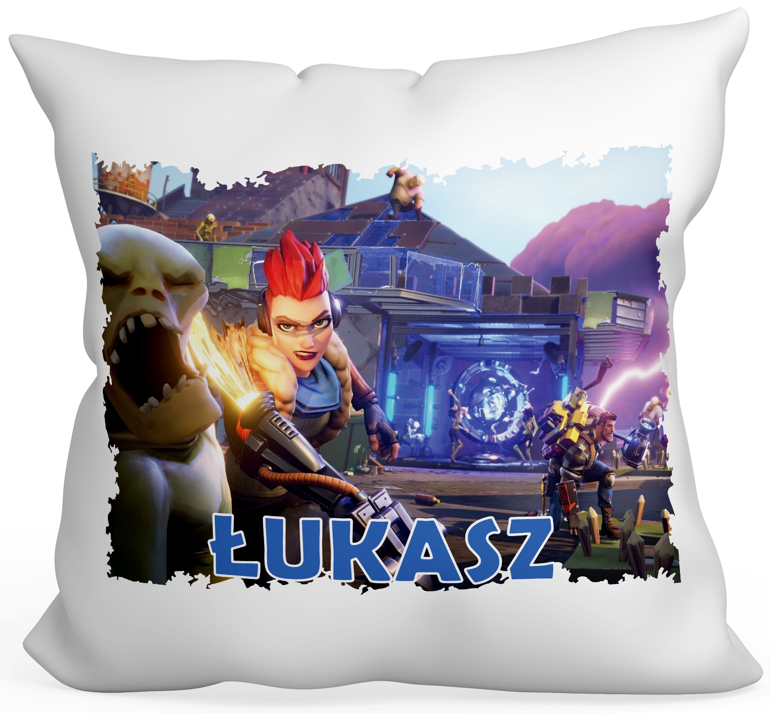 

Fortnite Drużyna Poduszka Fana 40x40 +dowolne Imię