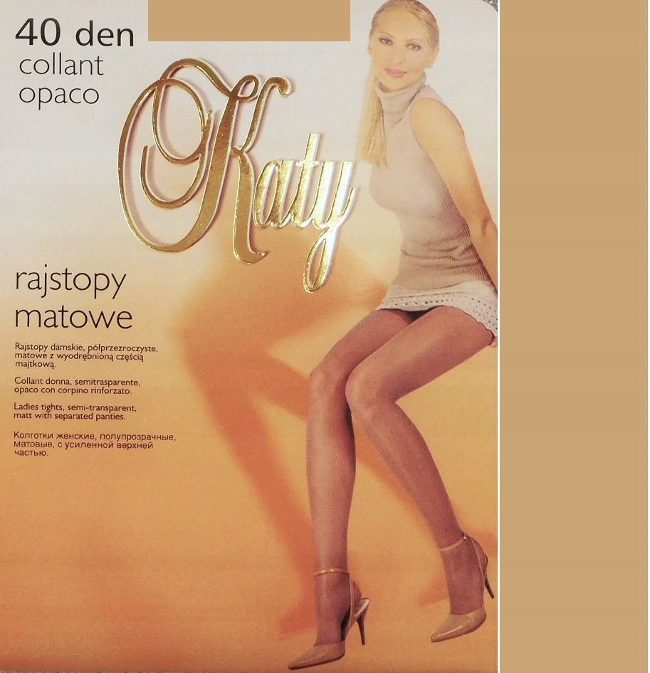 

Katy Opaco 40den z lycrą sabbia 3