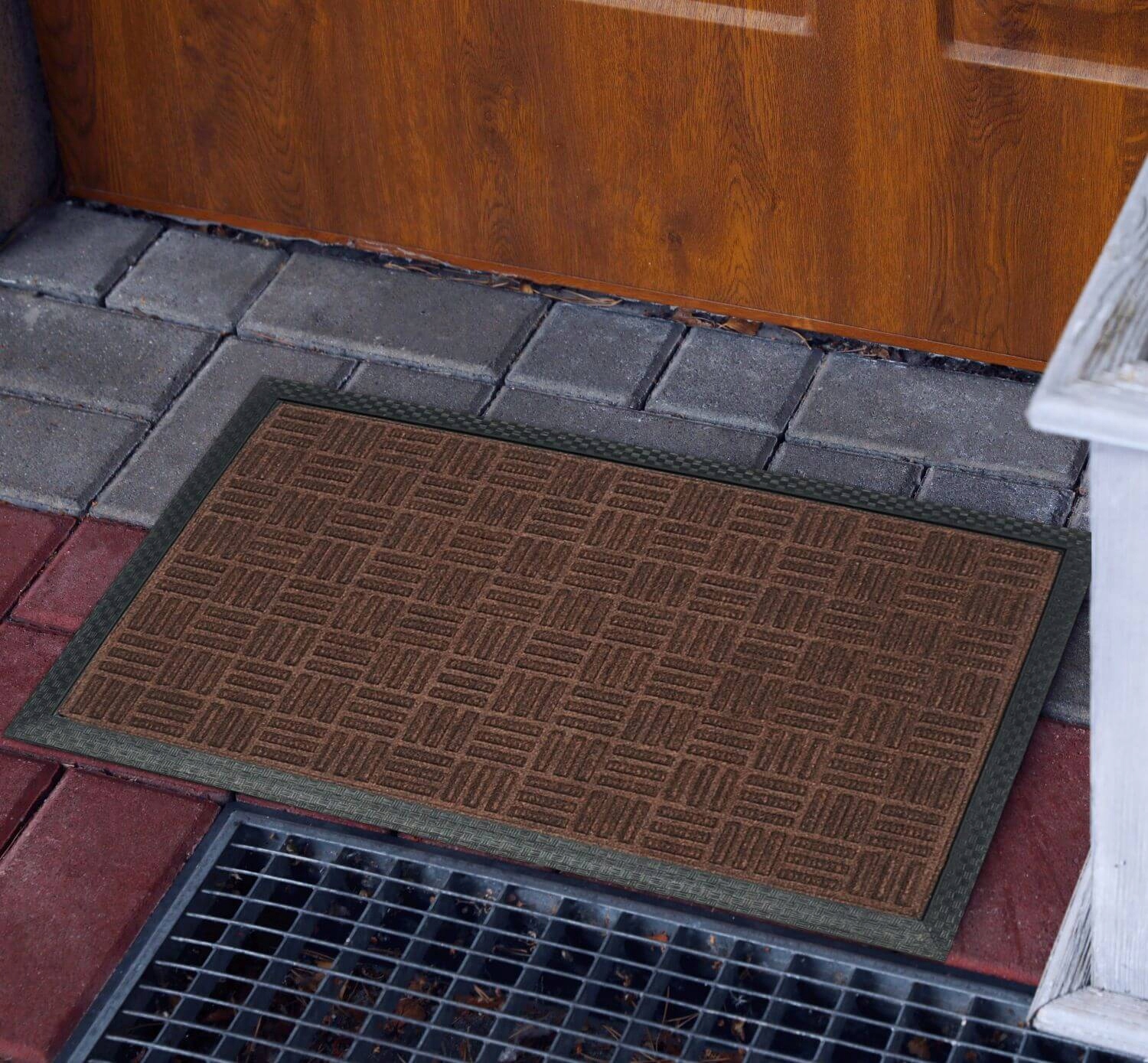 WYCIERACZKA MATA WEJŚCIOWA POD DRZWI DO BUTÓW GUMOWA MOCNA Długość 75 cm