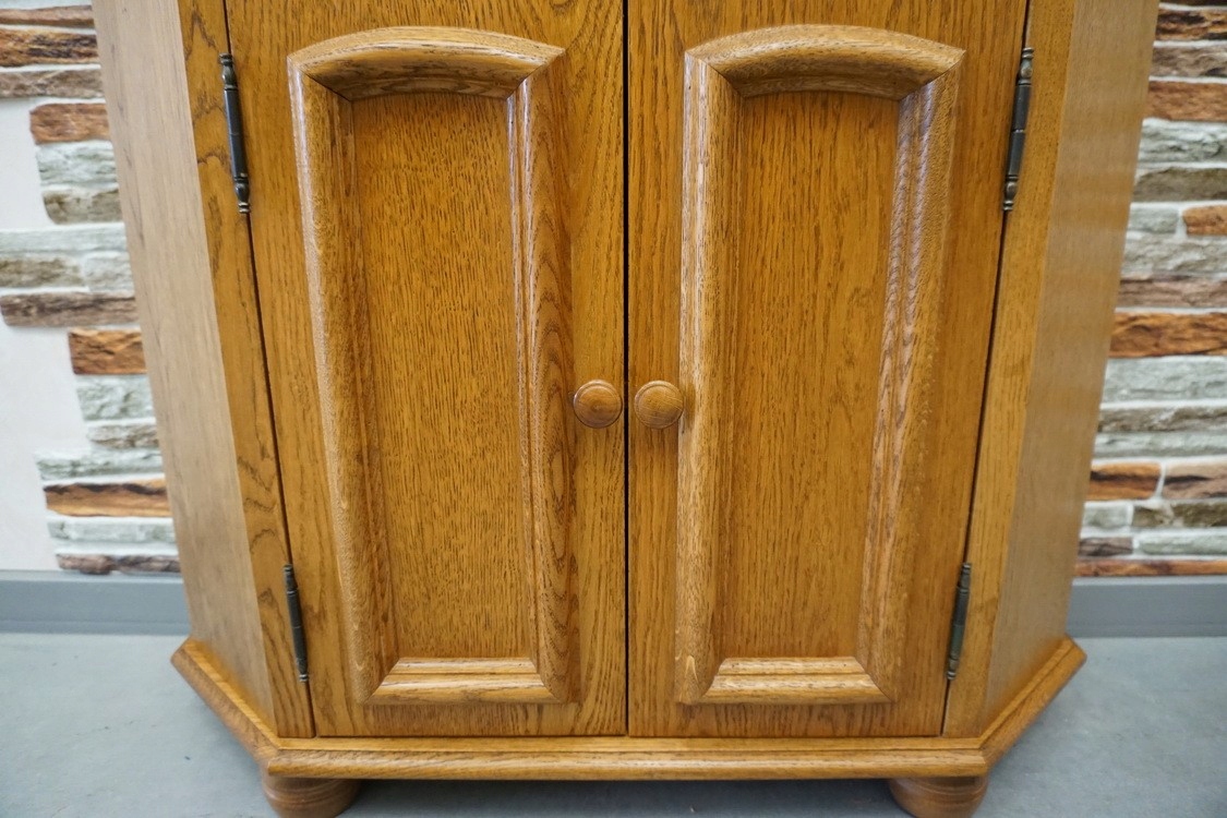 KOMODA DĘBOWA 2 DRZWIOWA SZER. 75 CM p-571 Kolekcja HD-MEBEL