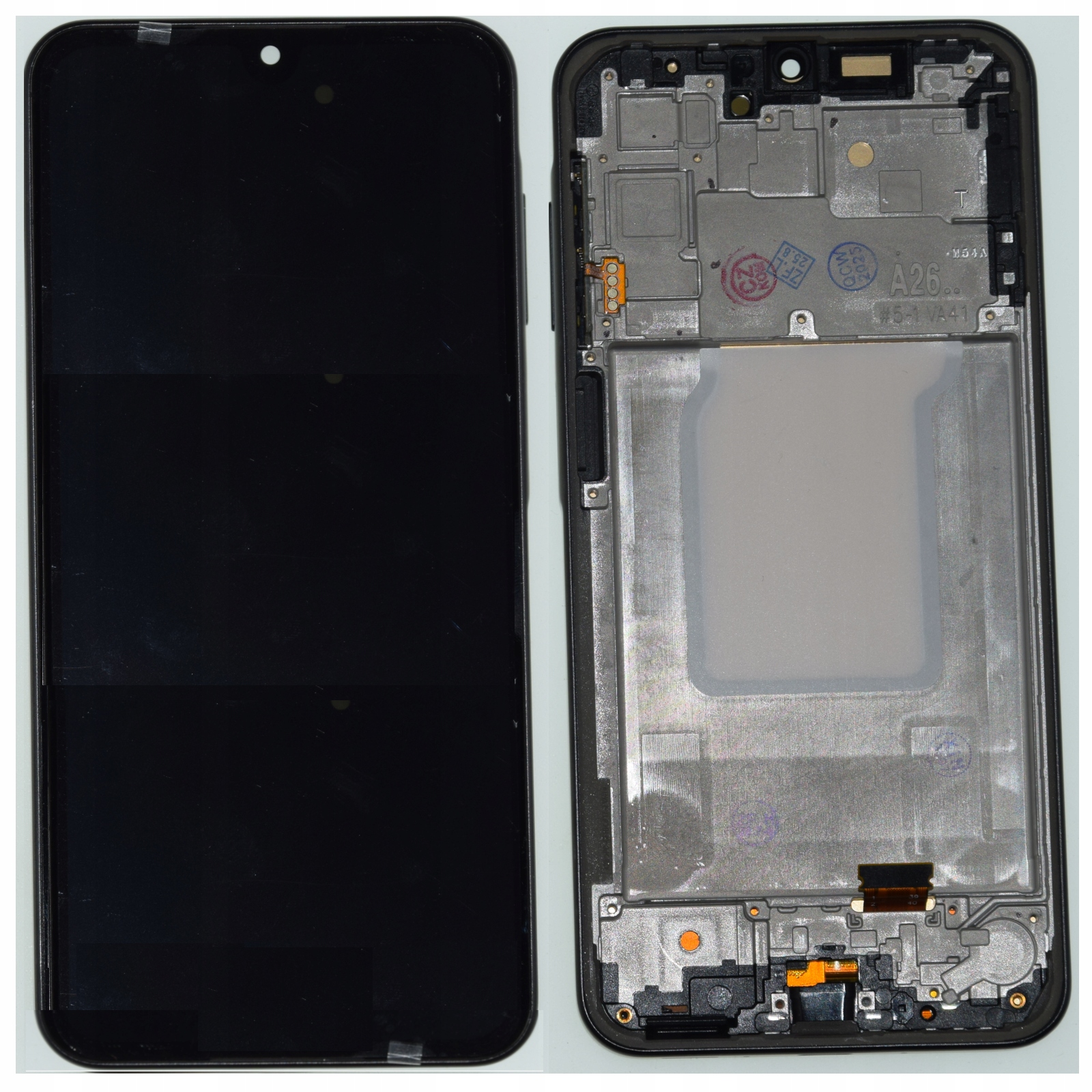 Oled displej pro Samsung A26 5G s rámečkem (6,7'') full size sm-a266