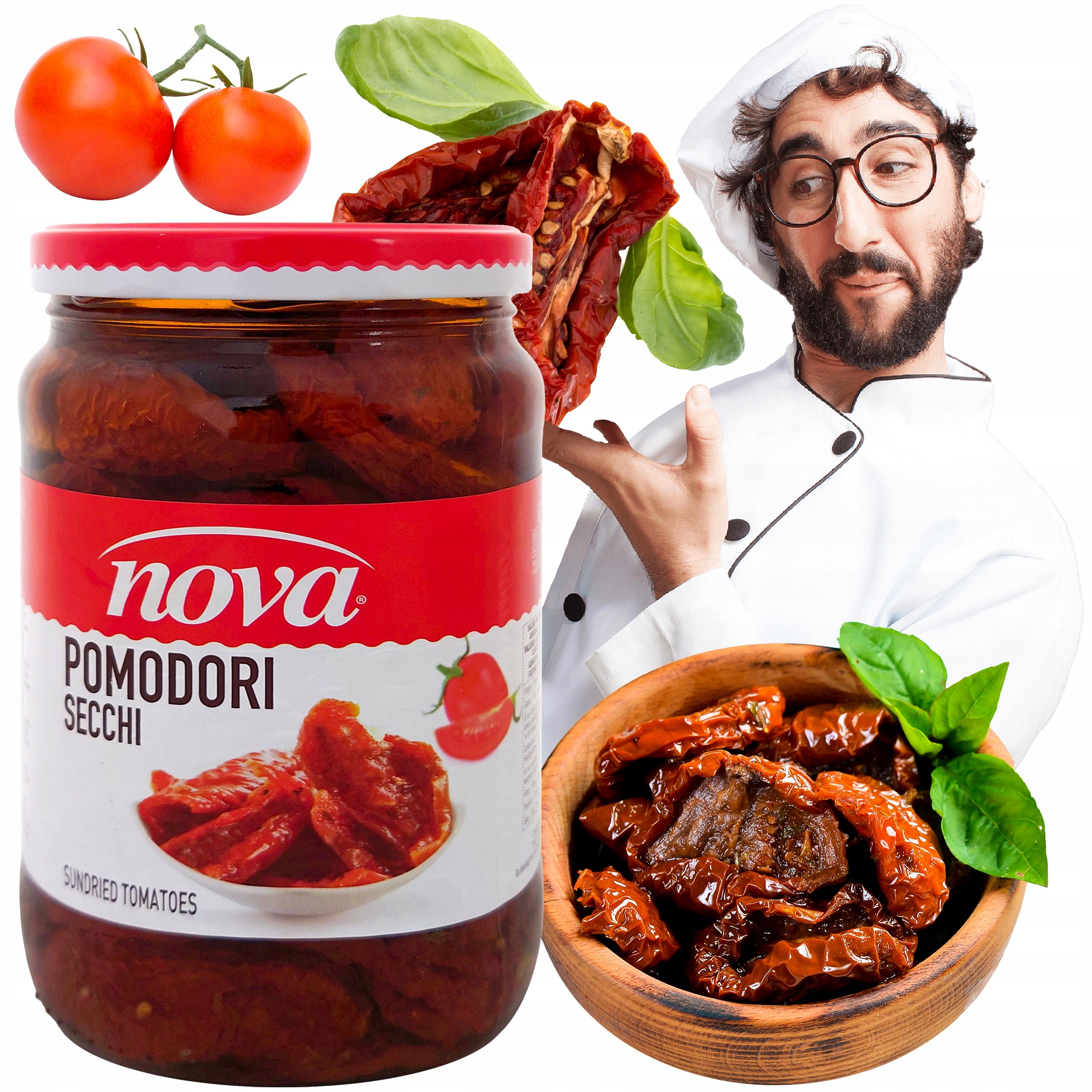 Levně Rajčata 1700 ml Nova Sklenice