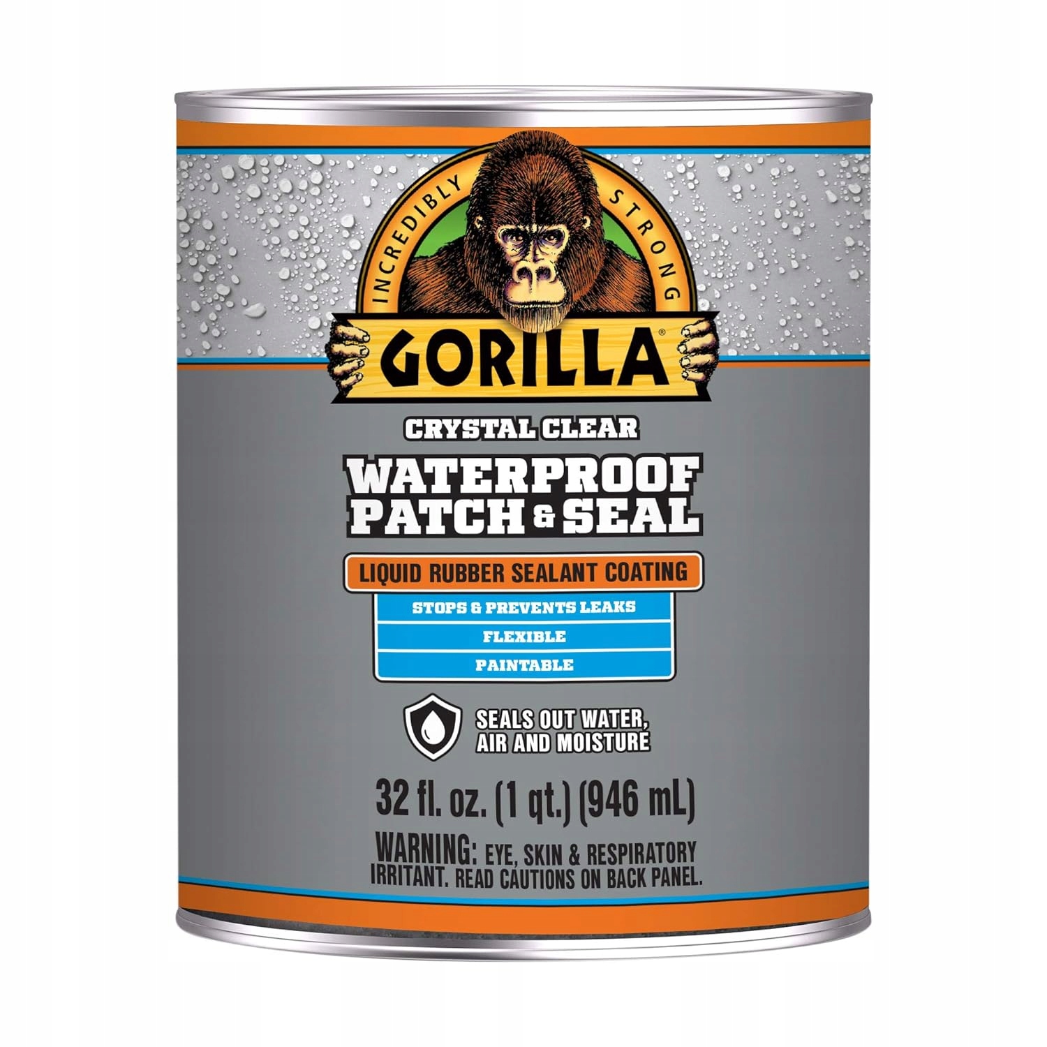 Gorilla Patch & Seal Priehľadná hydroizolačná vrstva – tekutá guma