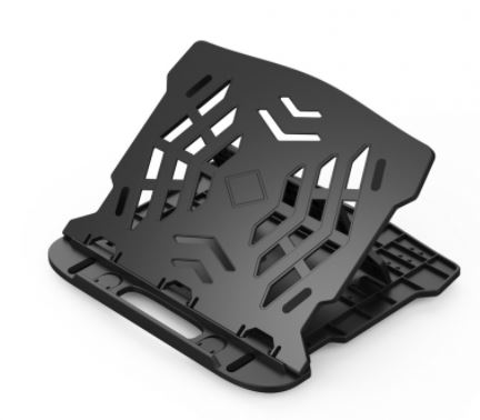Podstawa pod laptopa Q-connect obrotowa plastikowa czarna ergonomiczna
