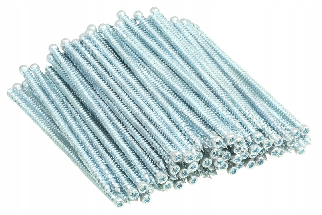 Válcové Zárubňové Vruty 7,5 x 212 mm 100 kusů Do Betonu Oken