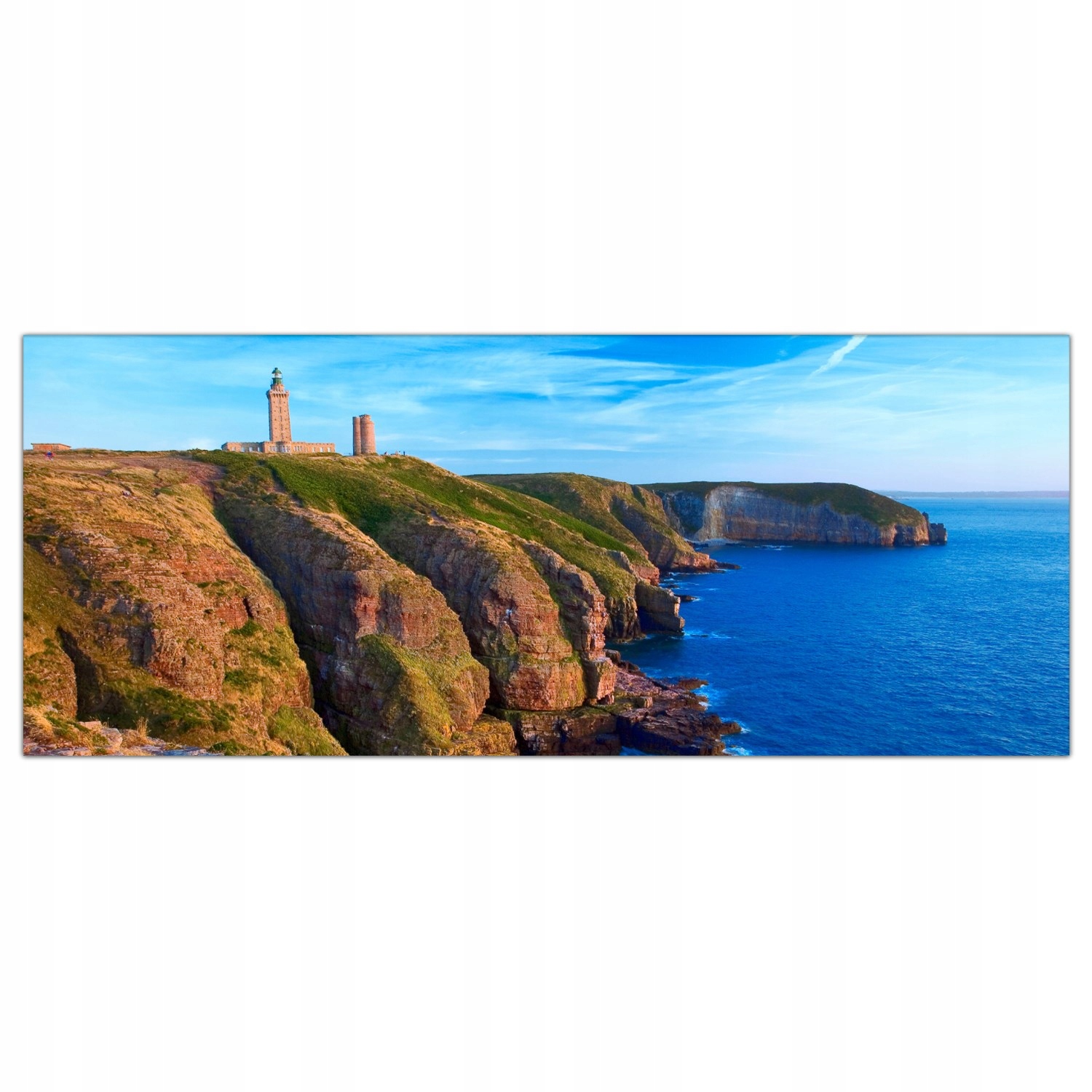 

Obraz na szkle Foto Latarnia Morska Klif 125x50