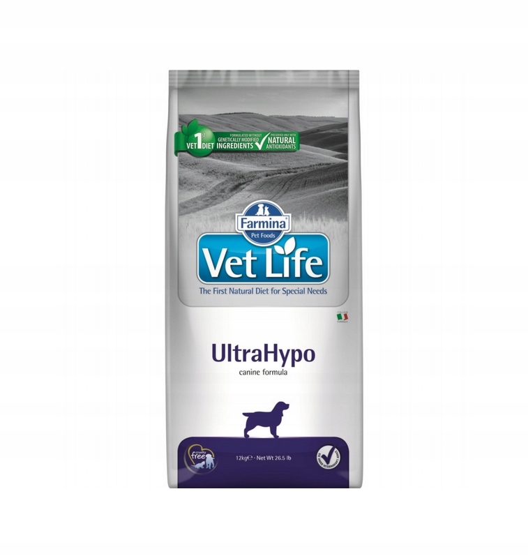 Sucha karma dla psa hipoalergiczna Farmina Vet Life UltraHypo 12 kg