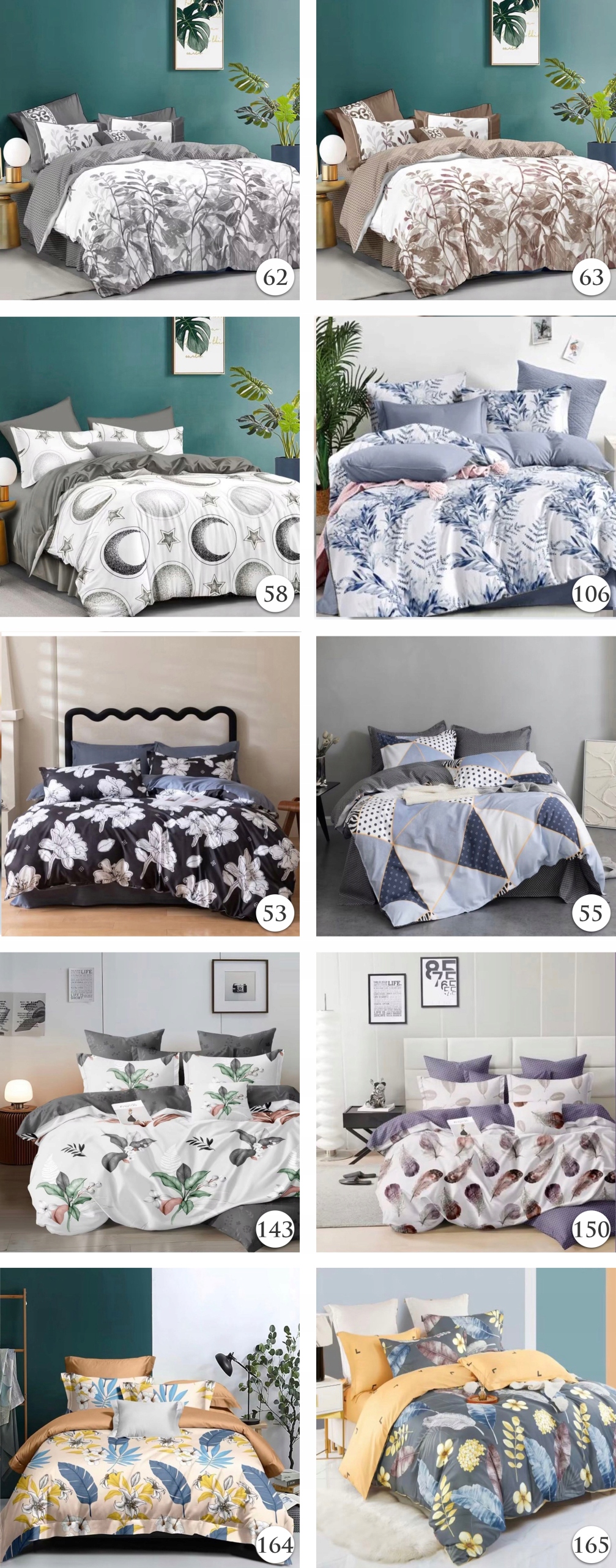 KOMPLET POŚCIELI DWUSTRONNEJ 200x220 + 2x POSZEWKI Marka inna