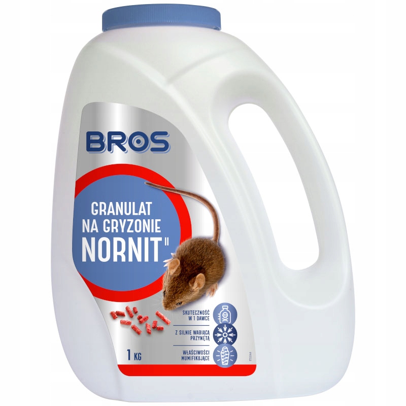 

Granulat na nornice Bros 1771 1kg