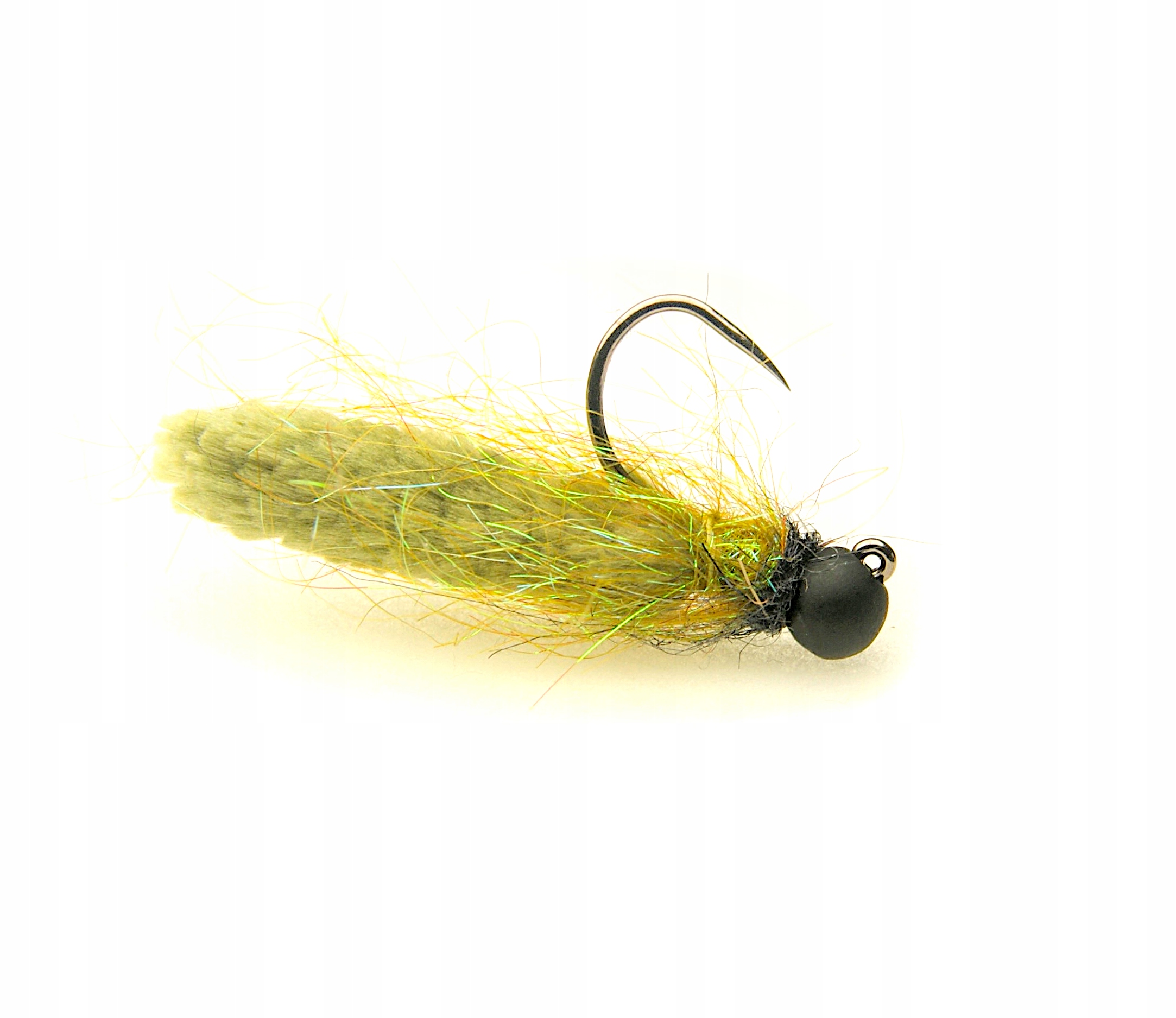 Mopfly OLIVE jig #10. Nimfa na brzany i świnki