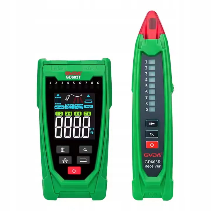 Gvda GD603 Multifunkční síťový tester kabelů