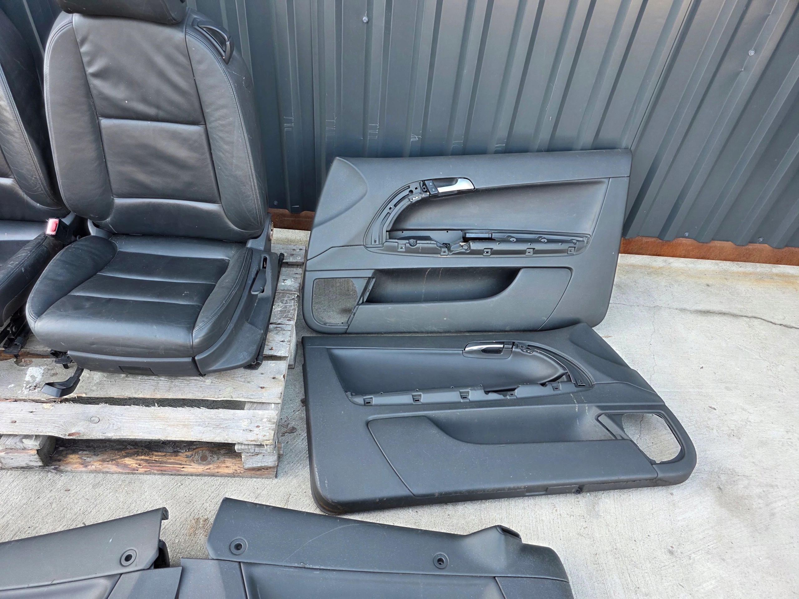 Sitz Sitze AUDI A3 8P CABRIO Leder KOMPLET !!!