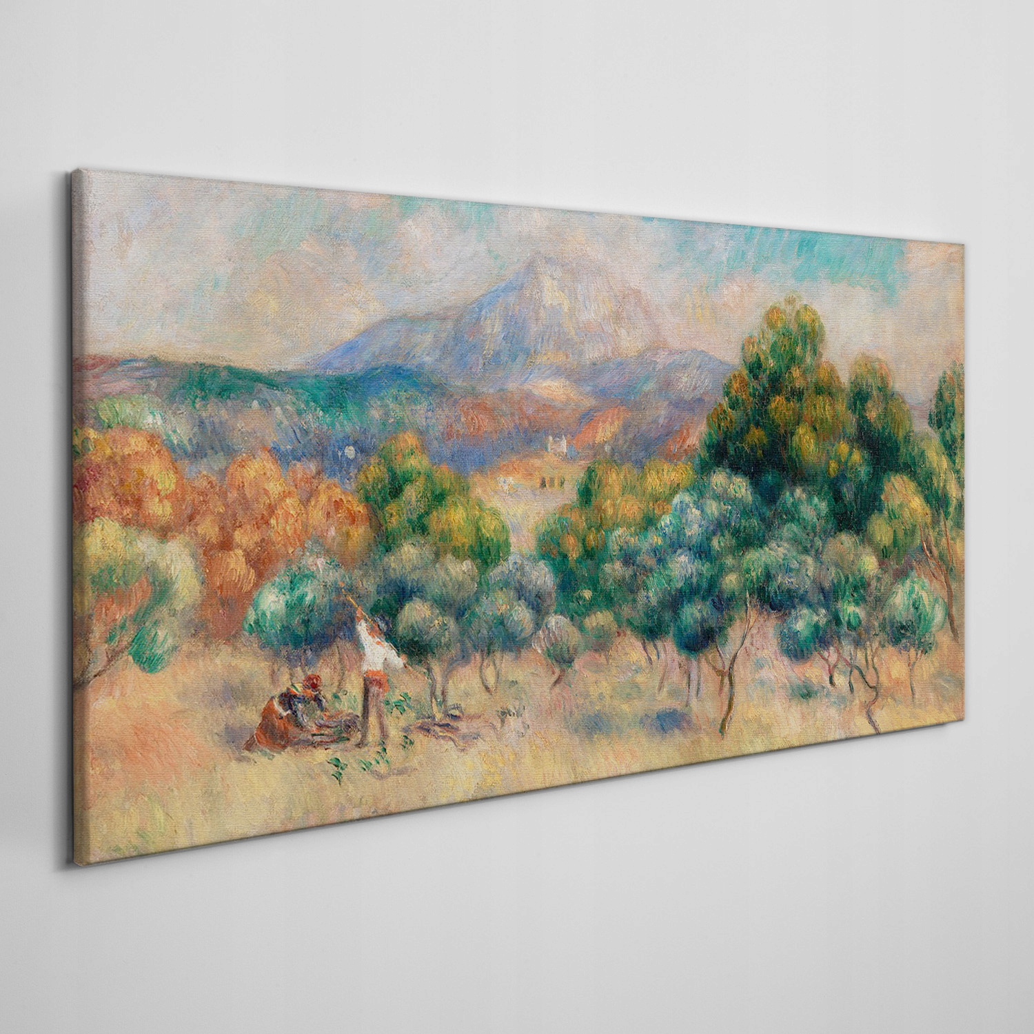 

Obraz na ramie płótno Las góra krajobraz 120x60 cm