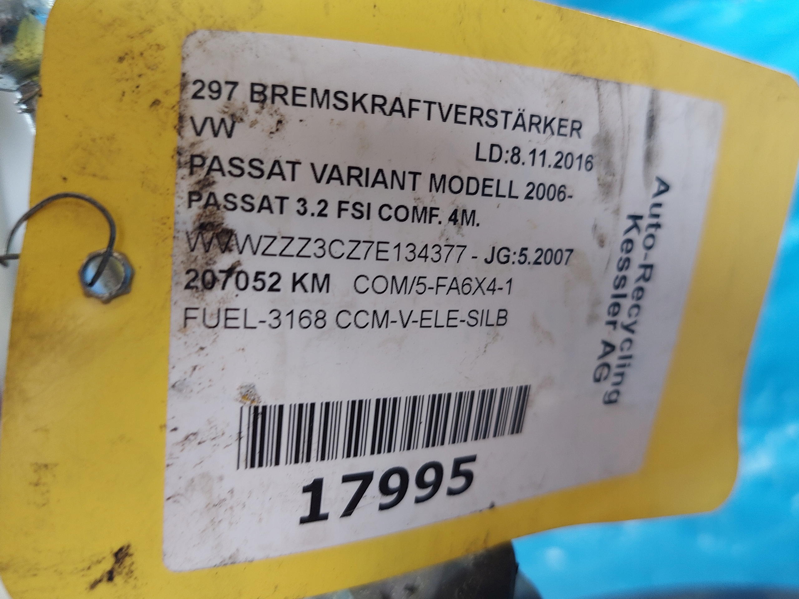 servo pumpa PASSAT B6 3C1614105AL 3.2 FSI