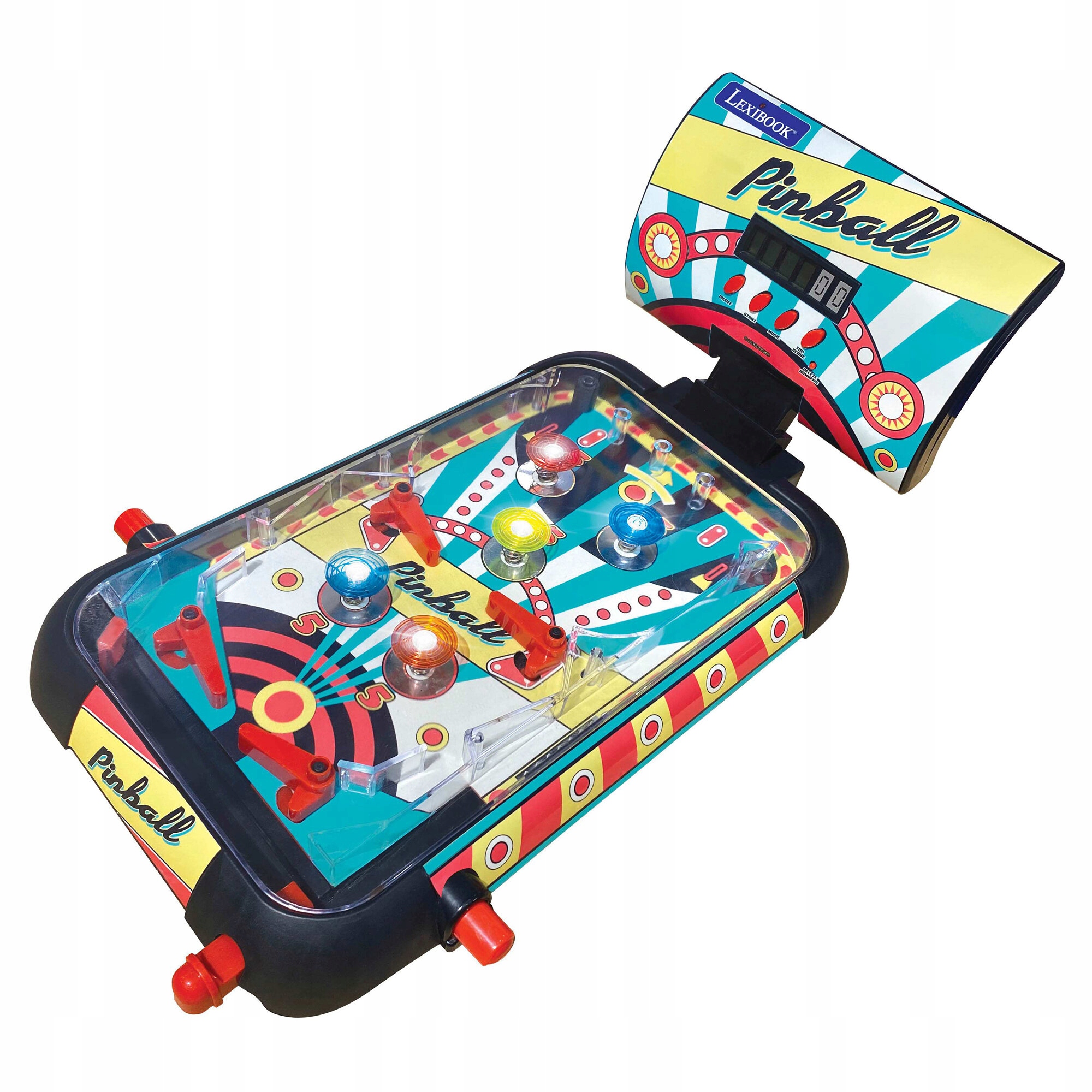 Pinball Stołowy Lexibook Mini Flipper Gra Zręcznościowa Nowy