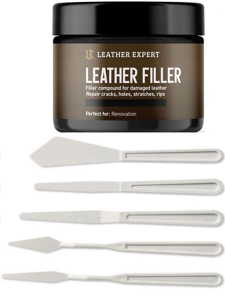

Leather Expert Szpachla Płynna Skóra Czarny 25 ml