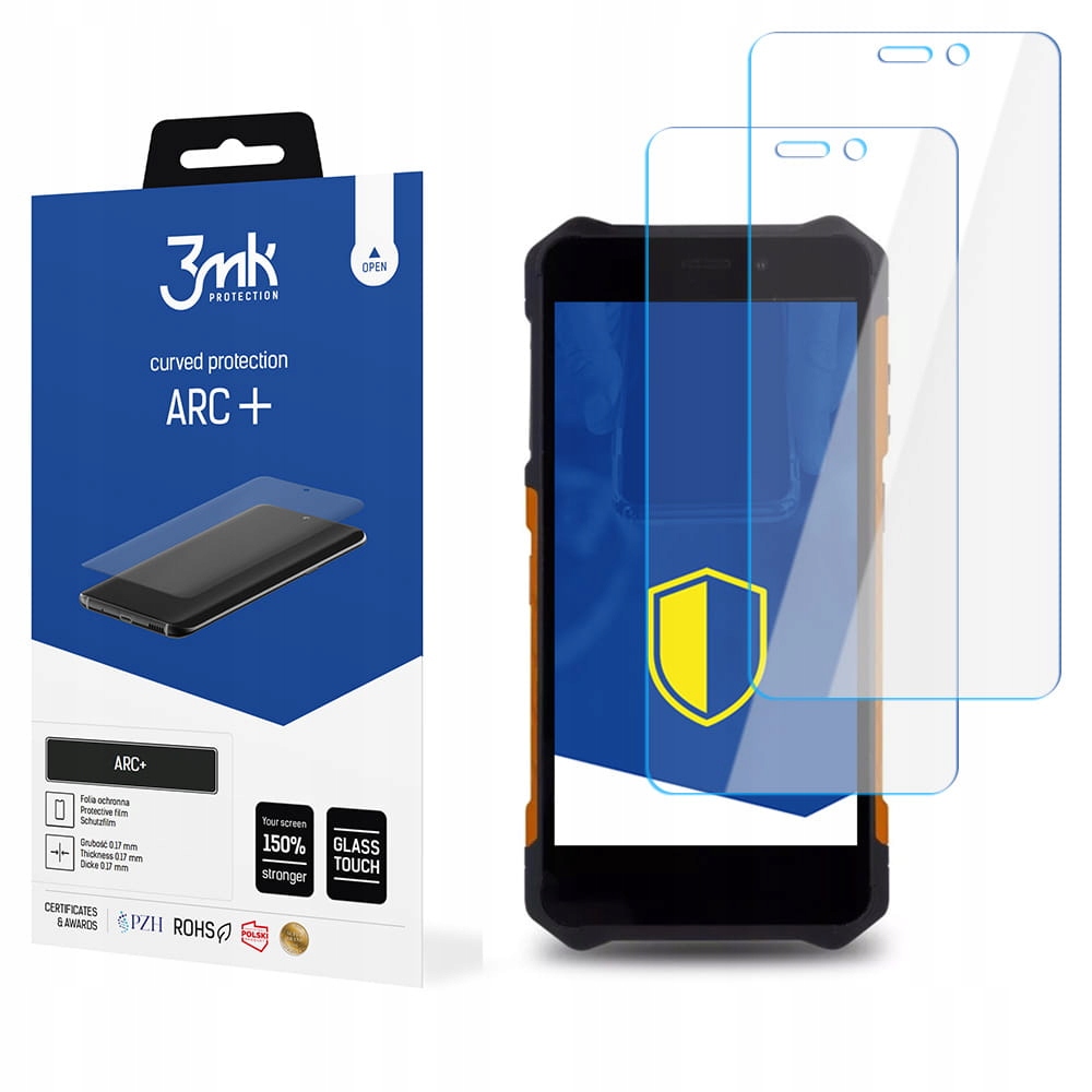 

2szt 3mk Arc+ Folia do MyPhone Hammer Iron 3 Lte