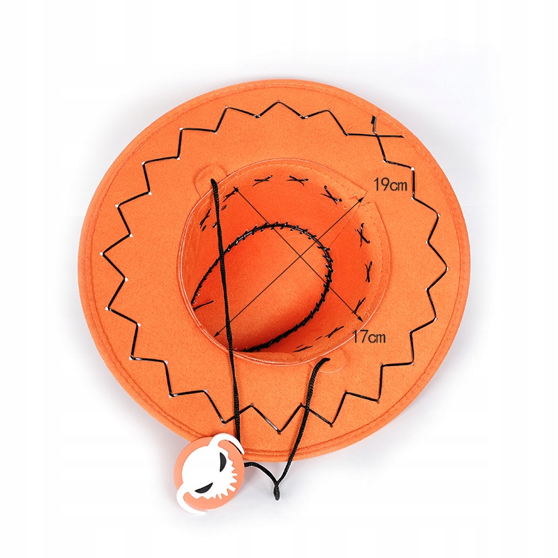 Kapelusz Portgas D. Ace ONE PIECE COSPLAY Szerokość produktu 4 cm