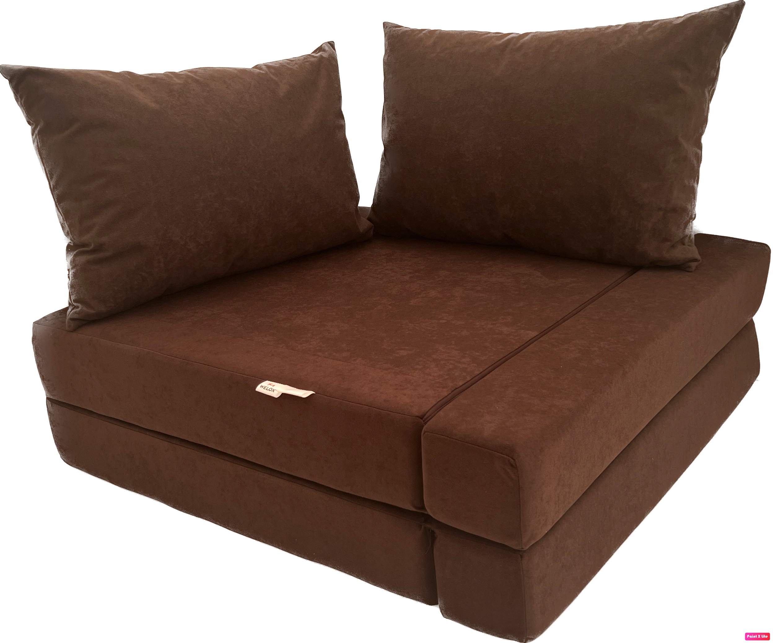 Materac turystyczny składany, fotel 160x80x12