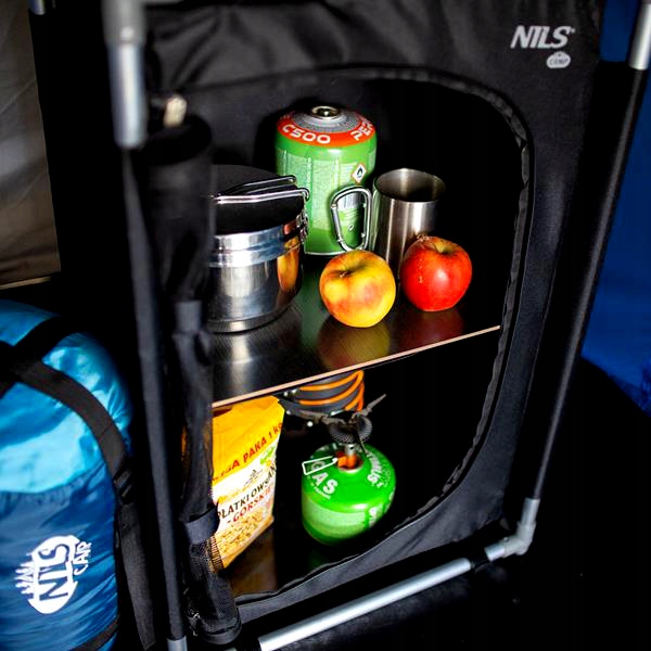 Wolnostojąca Szafka Szafa Turystyczna Składana + Pokrowiec Solidna Marka Nils Camp