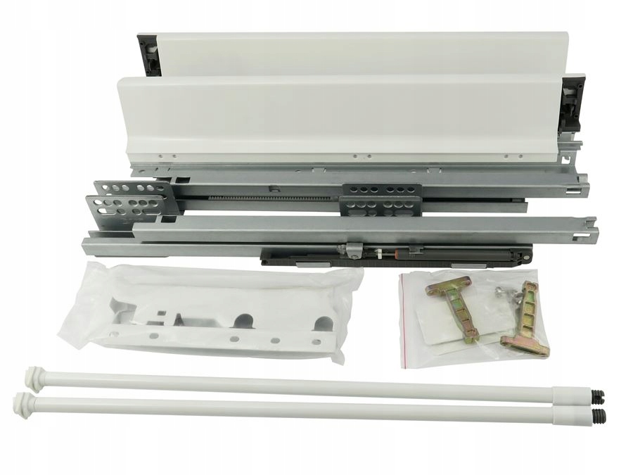 Szuflada Systembox Amix Wysoka Reling Biała 500