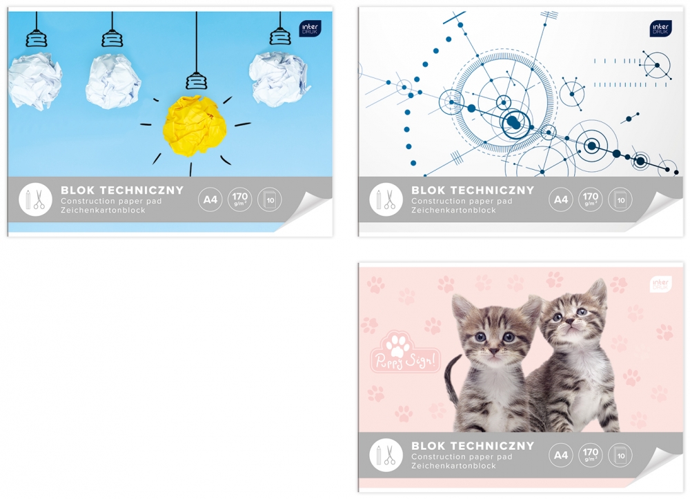 Interdruk blok techniczny A4
