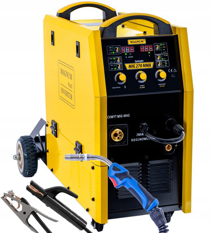 Spawarka Migomat 400V 270A Mma Mig 270 4x4 Synergia Magnum