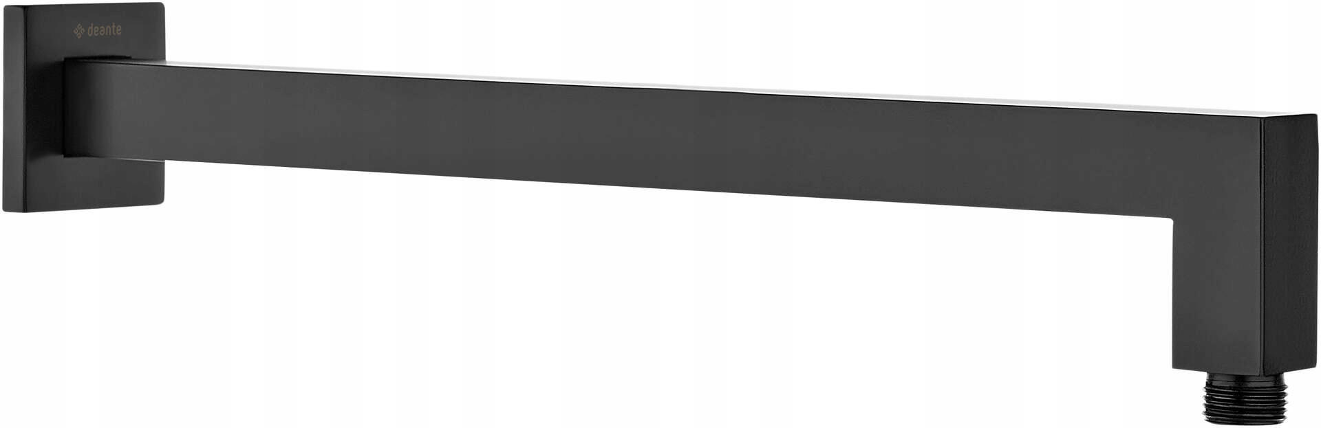 Deante Nástenný sprchový výtok 375 mm Cascada čierny nero NAC_N46K